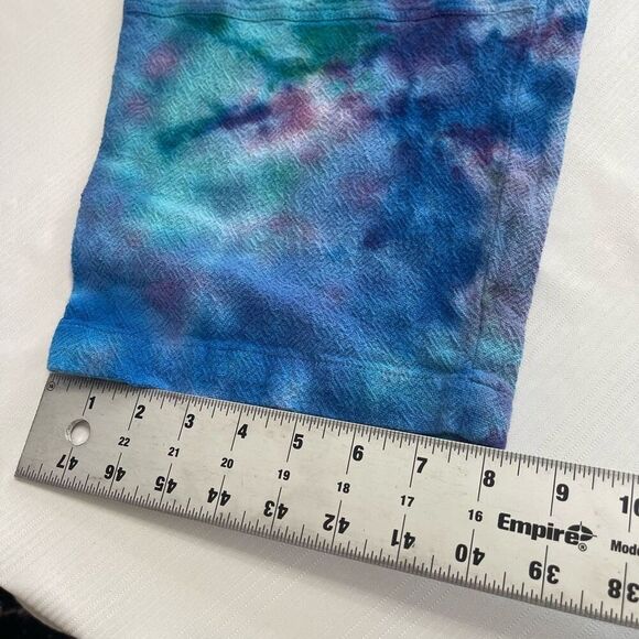 Toofan Tie Dye Lagenlook Gauze Pants Size Medium - Picture 6 of 7